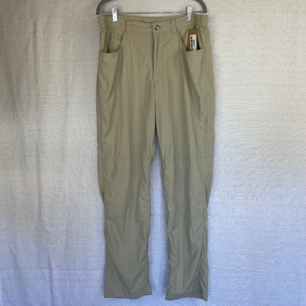 Patagonia Men's Size Large Beige Nylon Hiking pants  #0321